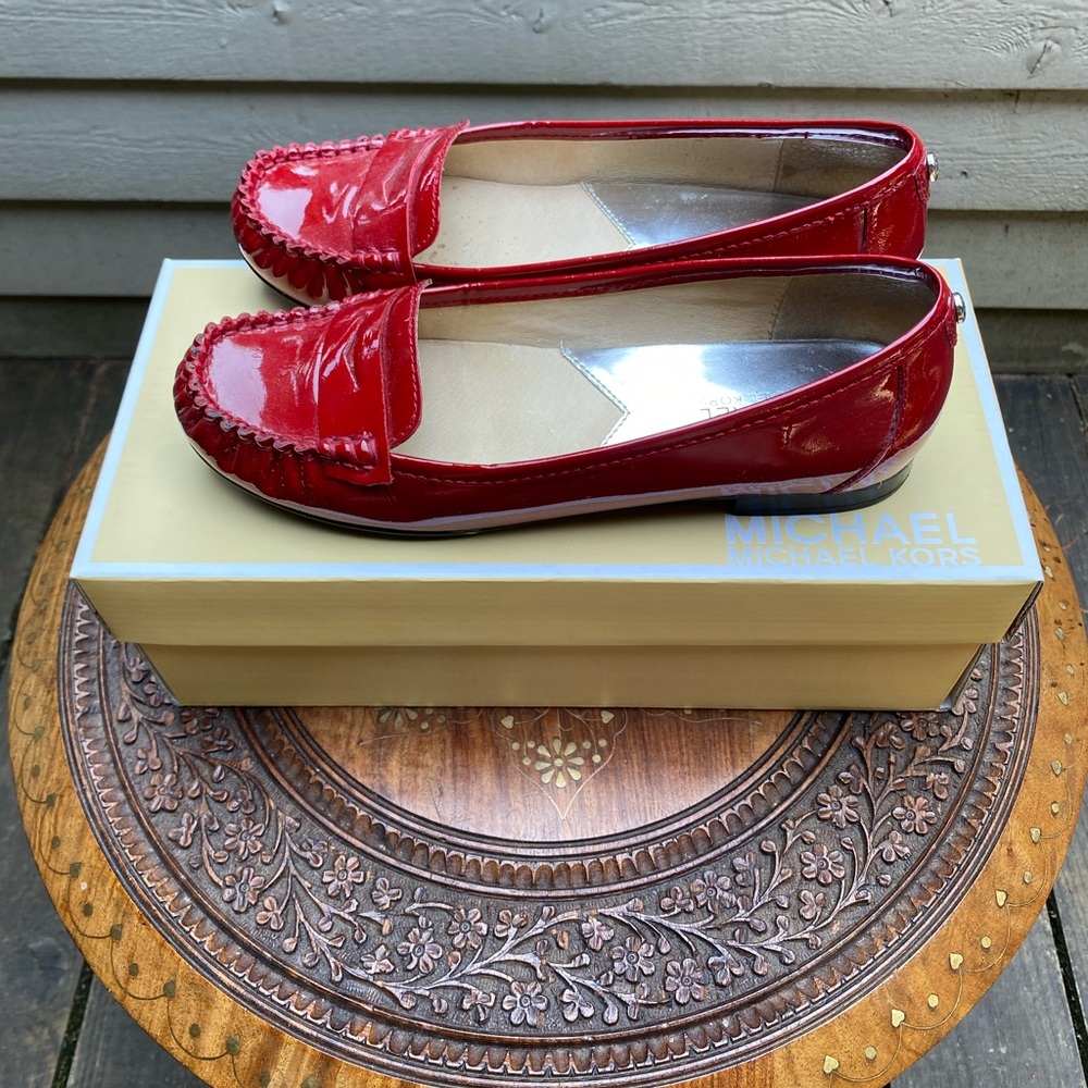 Michael Kors Winsor Loafer, patent leather, size US7M